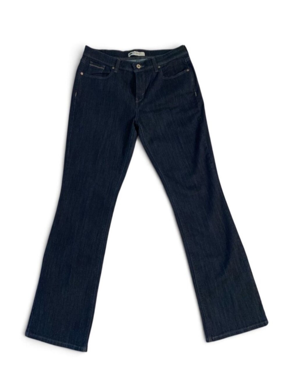 Levi’s Ladies 515 Bootcut Jeans 31 x 34 Dark Wash Flap Pockets Stretch